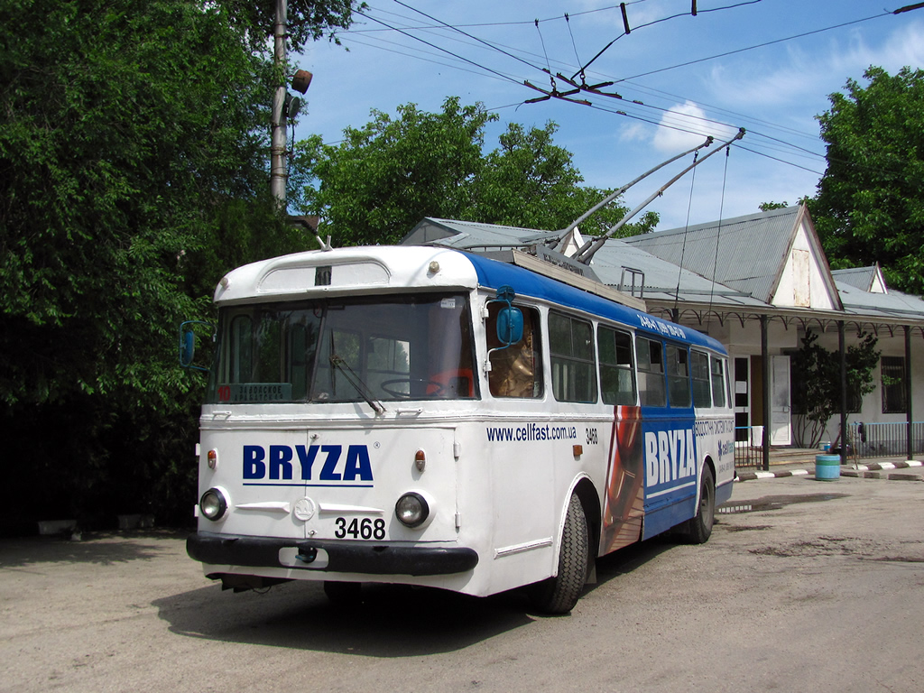 Крымский троллейбус, Škoda 9Tr18 № 3468