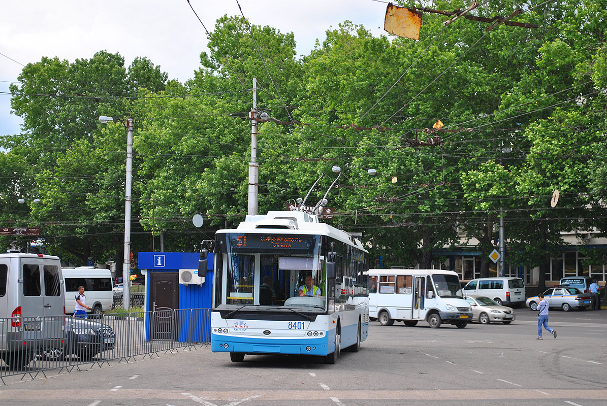 Crimean trolleybus, Bogdan T70115 № 8401