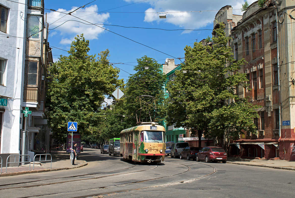 Харьков, Tatra T3SU № 3069