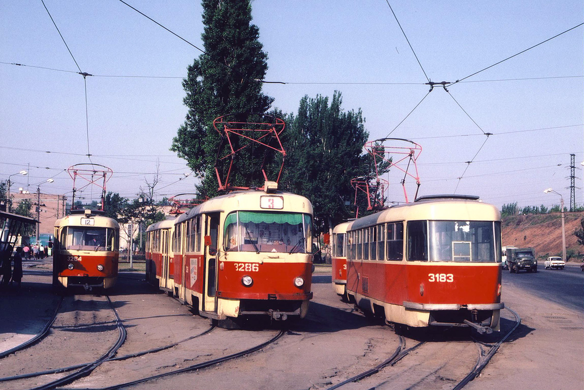 Одесса, Tatra T3SU № 3264; Одесса, Tatra T3SU № 3286; Одесса, Tatra T3SU (двухдверная) № 3183