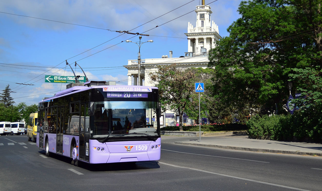 Севастополь, ЛАЗ E183A1 № 1509