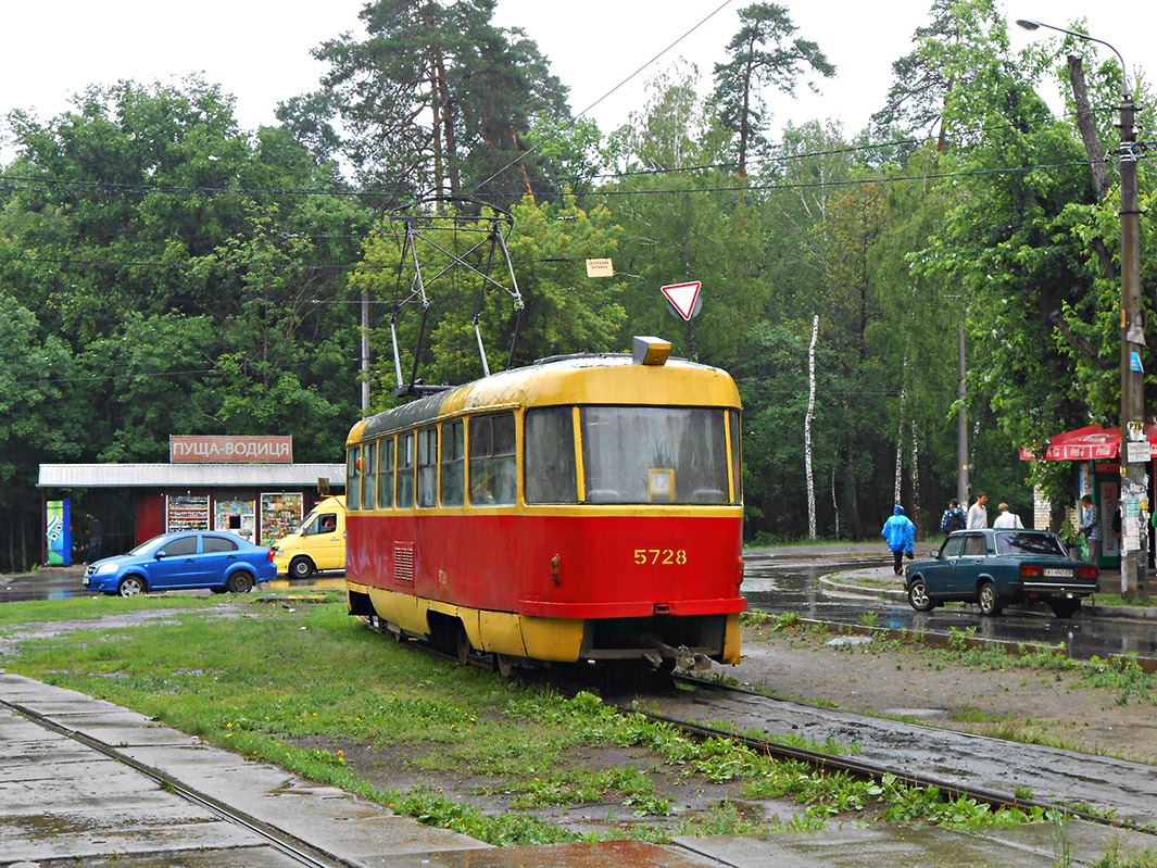 Киев, Tatra T3SU № 5728