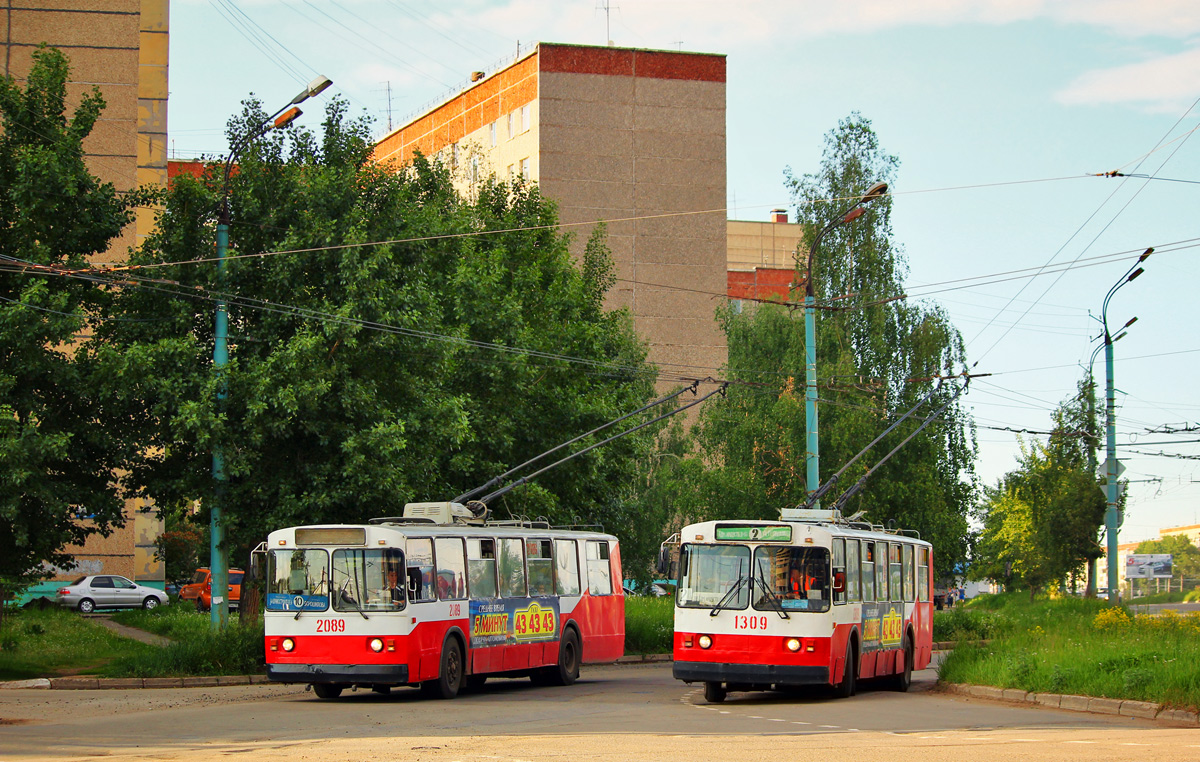 Ижевск, ЗиУ-682В [В00] № 2089; Ижевск, ЗиУ-682Г [Г00] № 1309