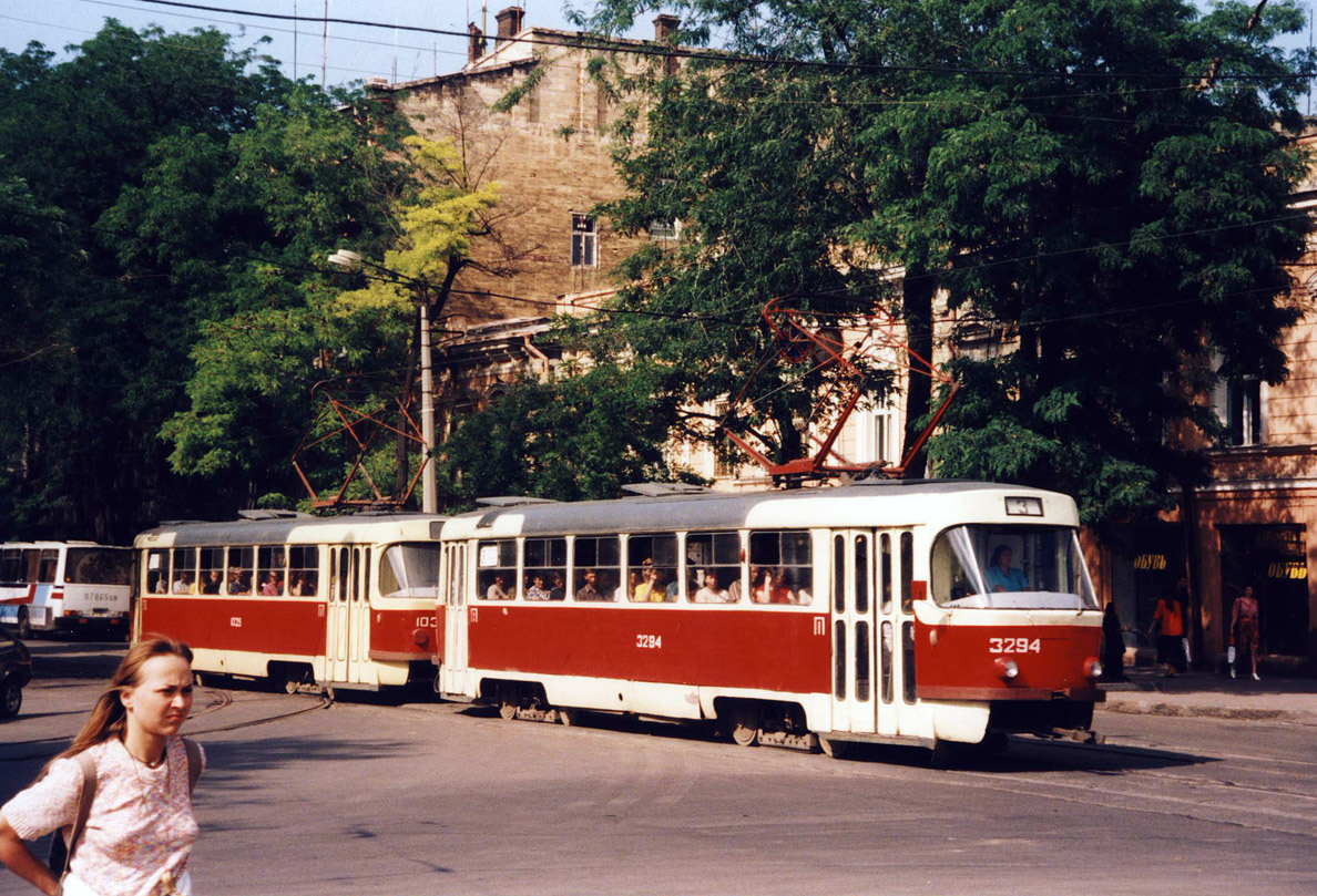 Одесса, Tatra T3SU (двухдверная) № 3294 Одесса, Tatra T3SU (двухдверная) № 3294