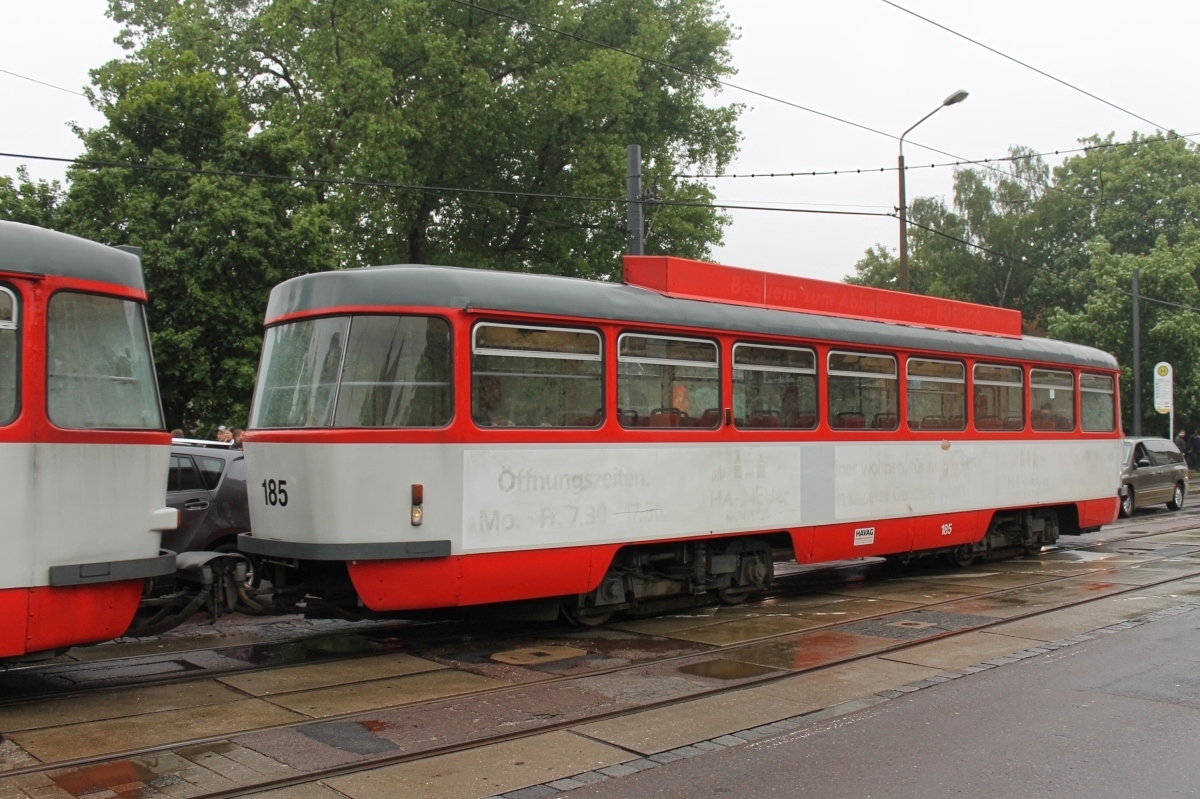 Halle, Tatra B4DC № 185