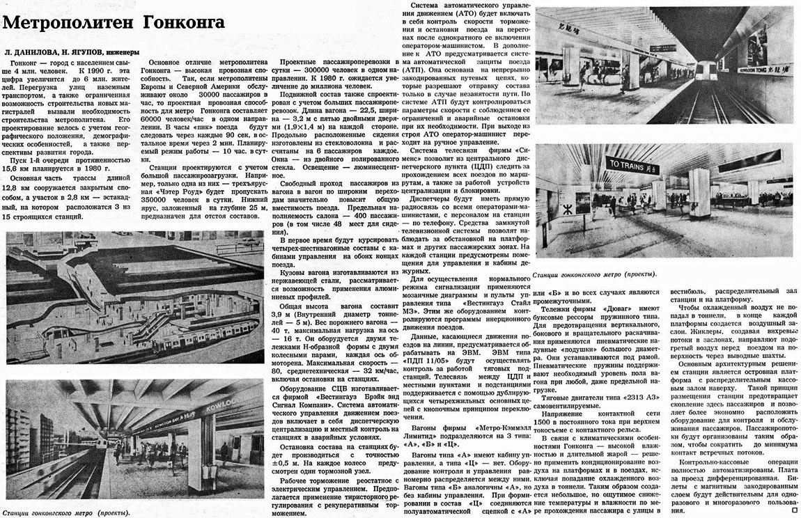 Транспортные статьи