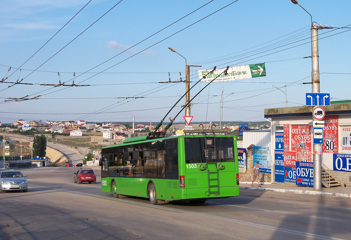 Севастополь, ЛАЗ E183A1 № 1503