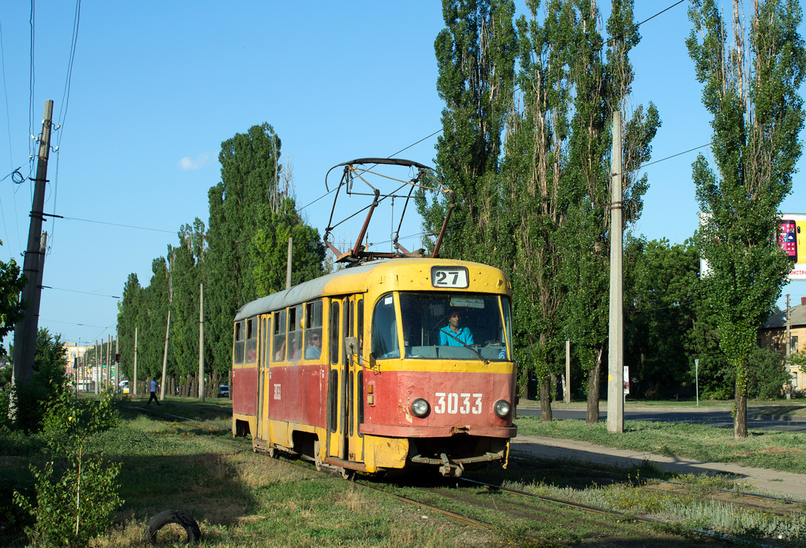 Harkov, Tatra T3SU — 3033
