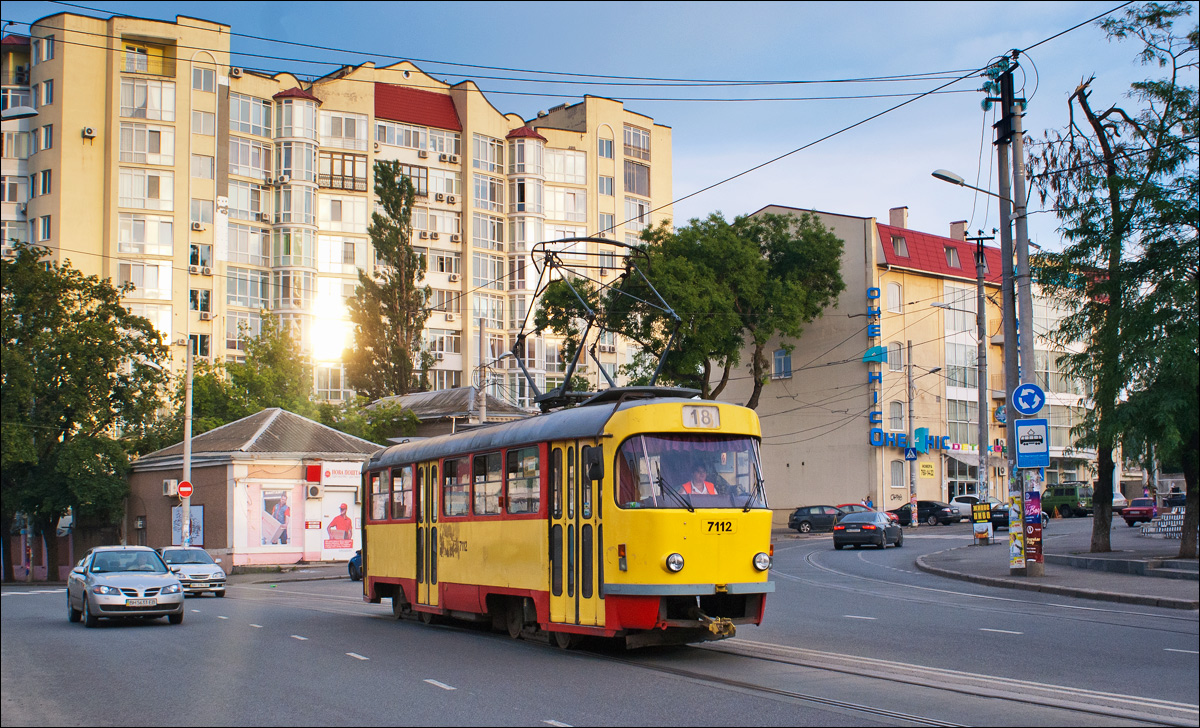 Одеса, Tatra T3SU № 7112