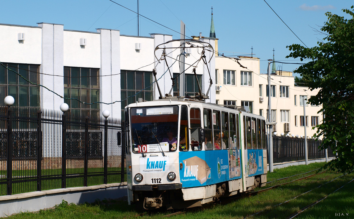 Львов, Tatra KT4SU № 1112