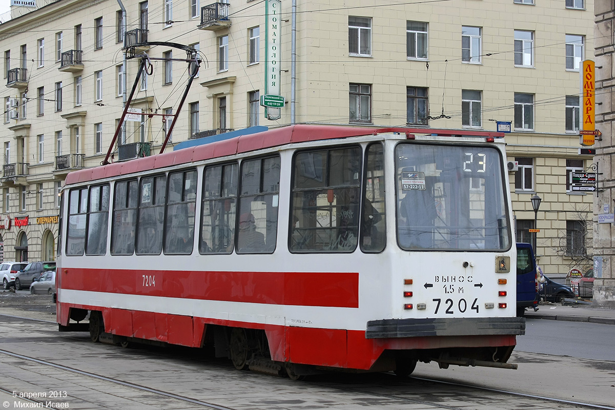 Санкт-Петербург, 71-134К (ЛМ-99К) № 7204