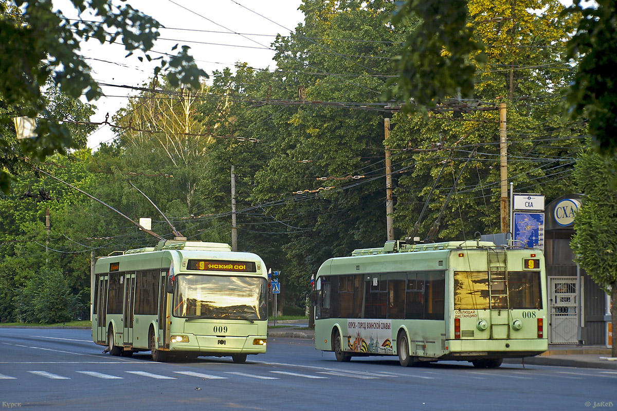 Курск, БКМ 321 № 009; Курск, БКМ 321 № 008