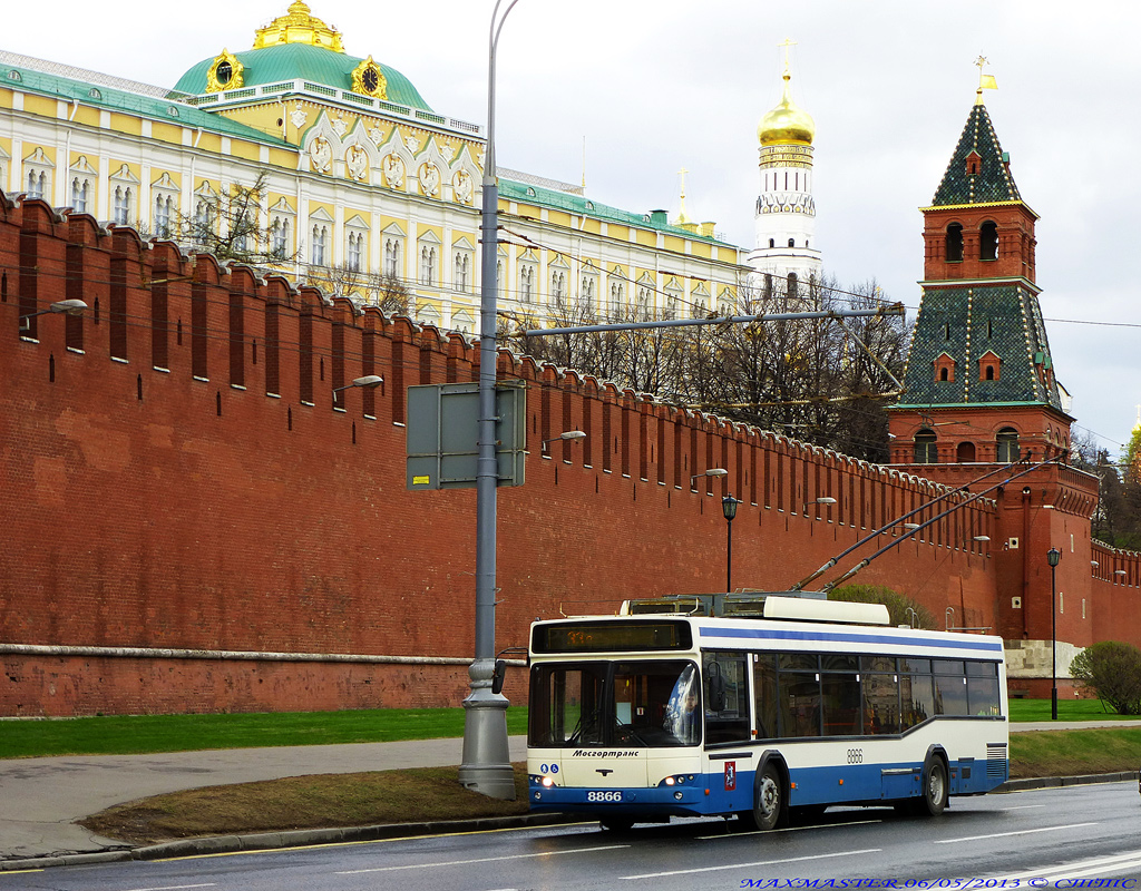 Москва, СВАРЗ-МАЗ-6235.00 № 8866