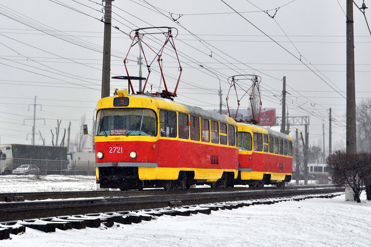 Volgográd, Tatra T3SU — 2721; Volgográd, Tatra T3SU — 2722