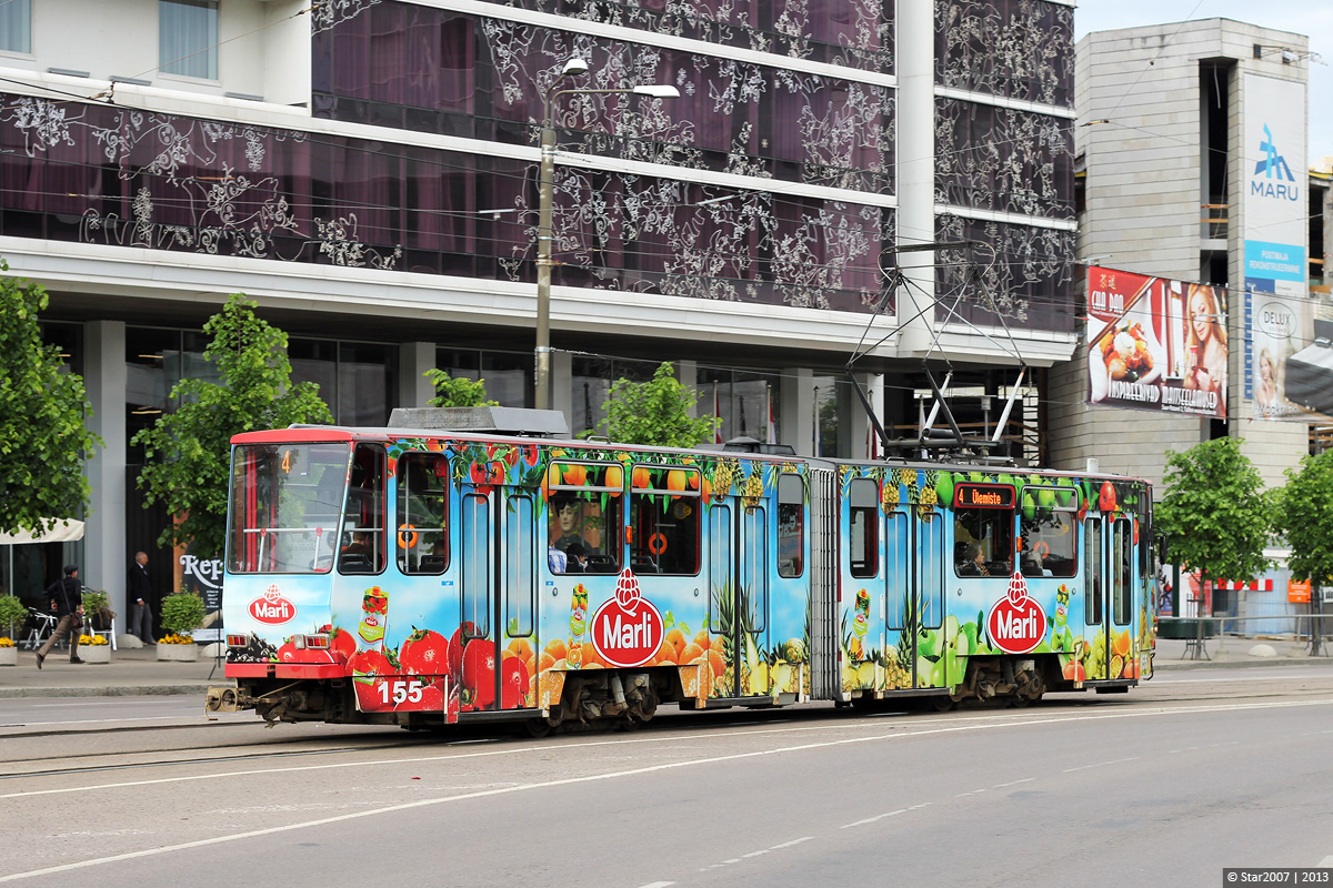 Таллин, Tatra KT4D № 155
