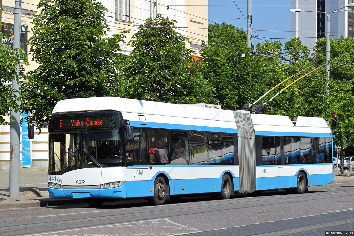 Таллин, Solaris Trollino III 18 AC № 441