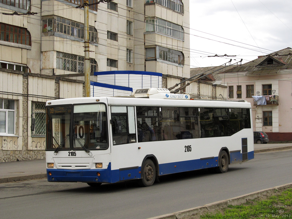 Уфа, НефАЗ-БТЗ 52765А № 2105