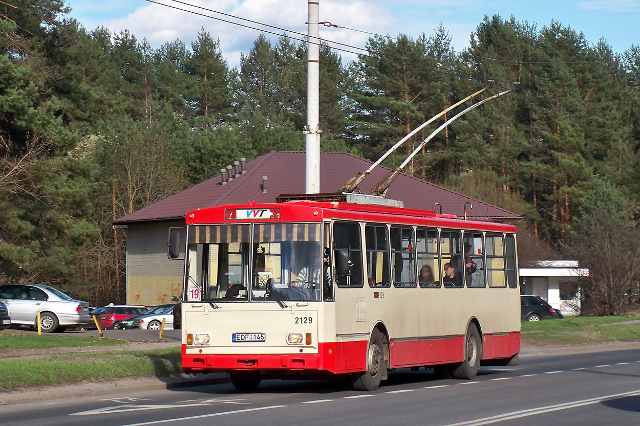 Вильнюс, Škoda 14Tr11/6 № 2129