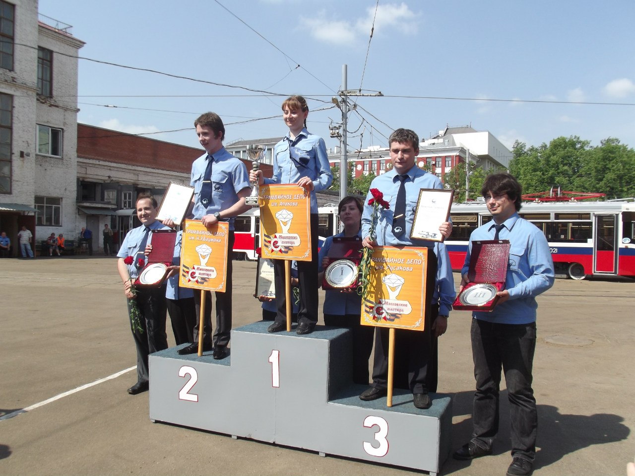 Москва — 29-й конкурс водителей трамвая