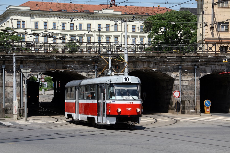Брно, Tatra T3 № 1597