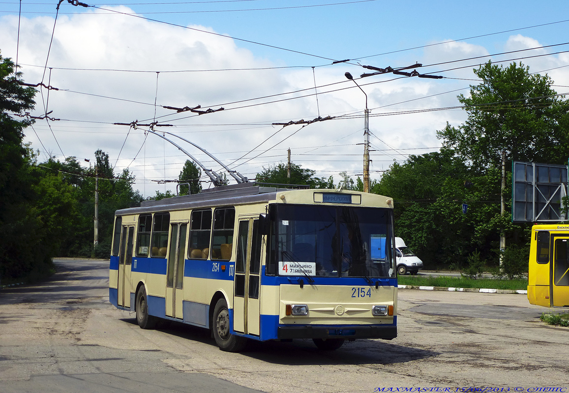 Крымский троллейбус, Škoda 14Tr11/6 № 2154