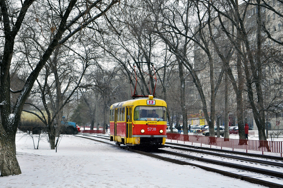 Волгоград, Tatra T3SU № 5738