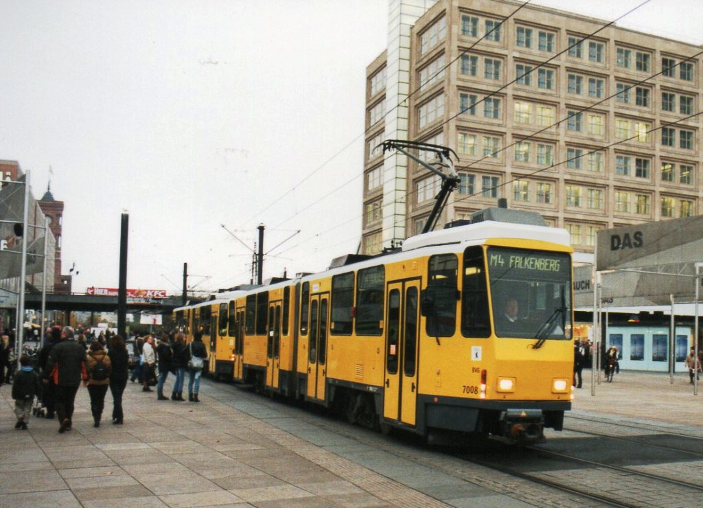 Берлин, Tatra KT4DtM № 7008