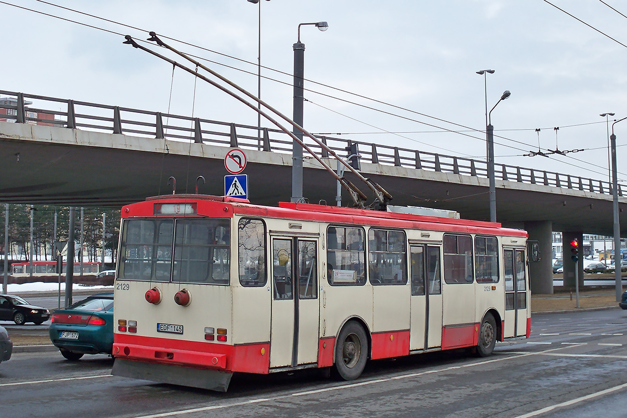 Вильнюс, Škoda 14Tr11/6 № 2129