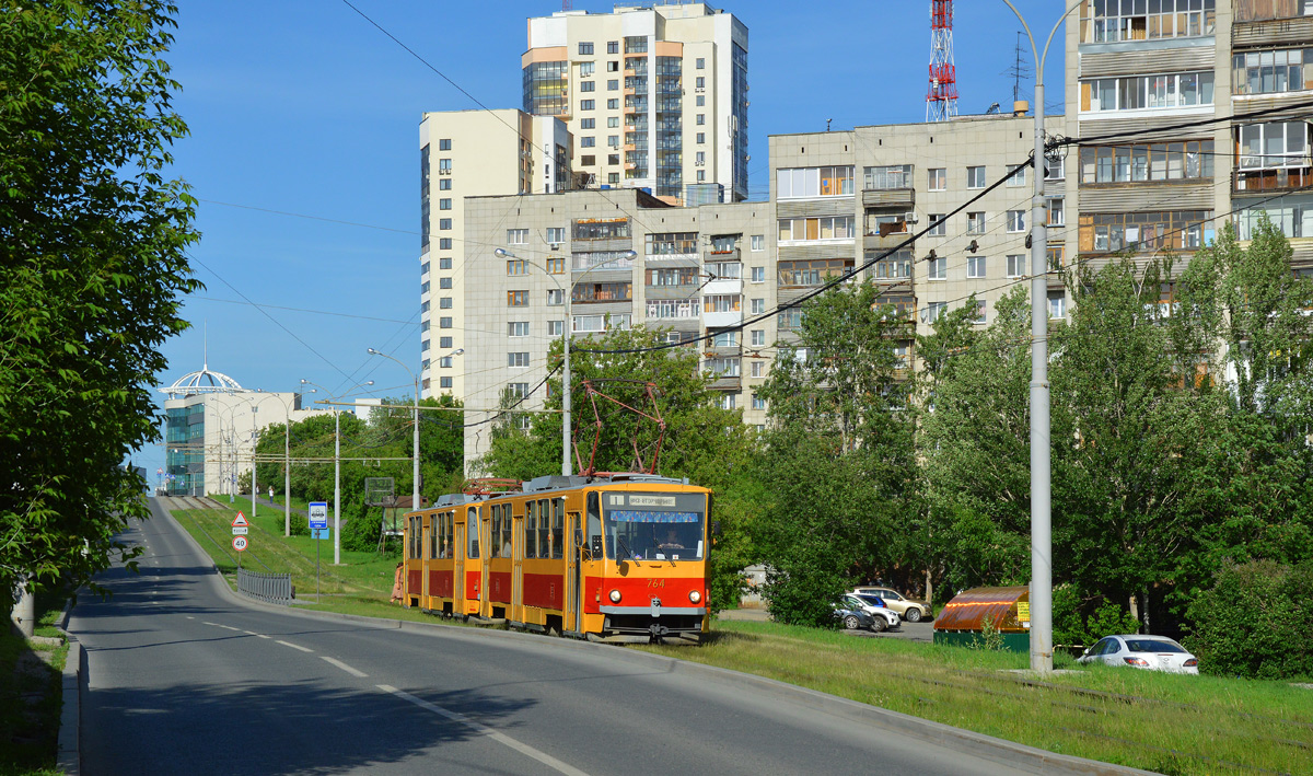 Екатеринбург, Tatra T6B5SU № 764