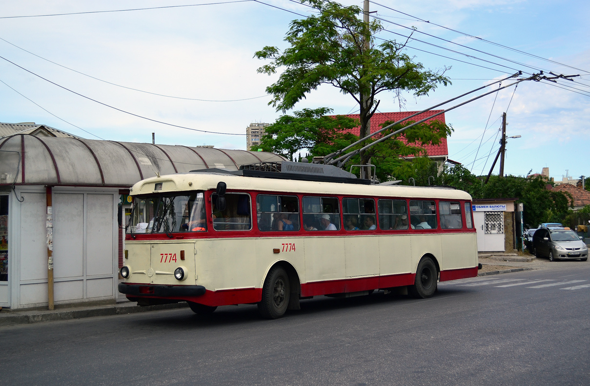 Крымский троллейбус, Škoda 9TrH27 № 7774