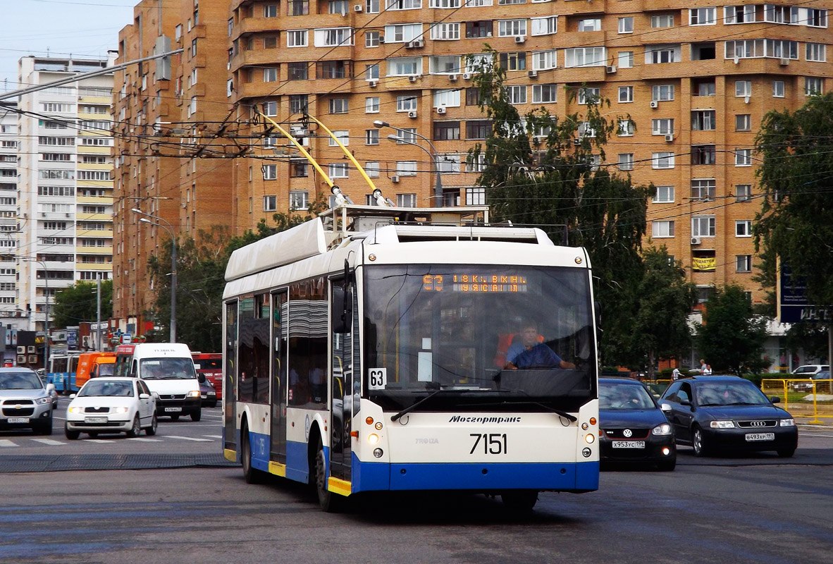 Москва, Тролза-5265.00 «Мегаполис» № 7151