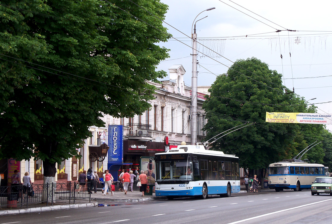 Крымский троллейбус, Богдан Т70110 № 4330 Крымский троллейбус, Богдан Т70110 № 4330