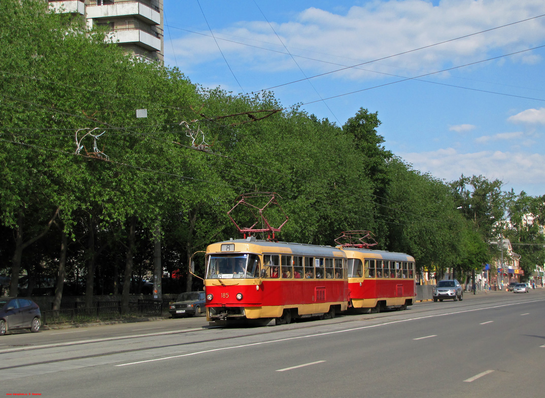 Екатеринбург, Tatra T3SU № 185