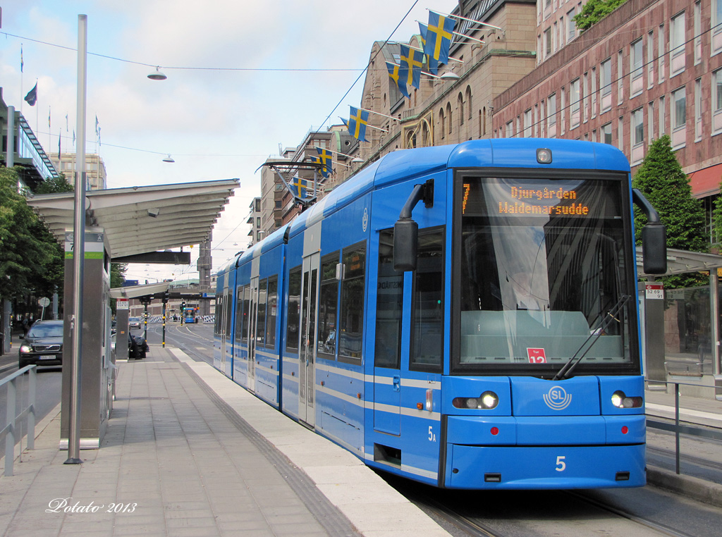 Stockholm, Bombardier Flexity Classic № 5