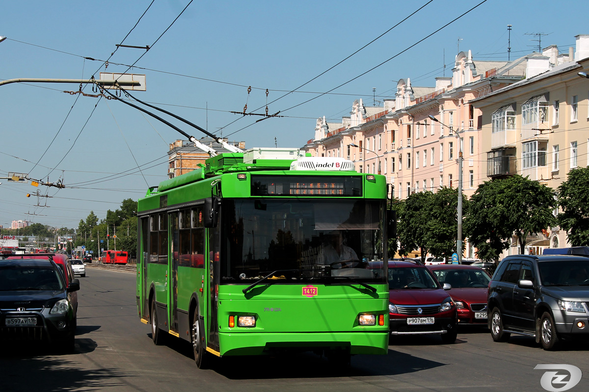 Казань, Тролза-5275.03 «Оптима» № 1412