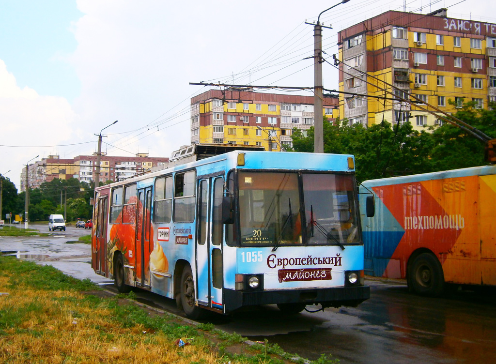 Днепр, ЮМЗ Т1Р (Т2П) № 1055