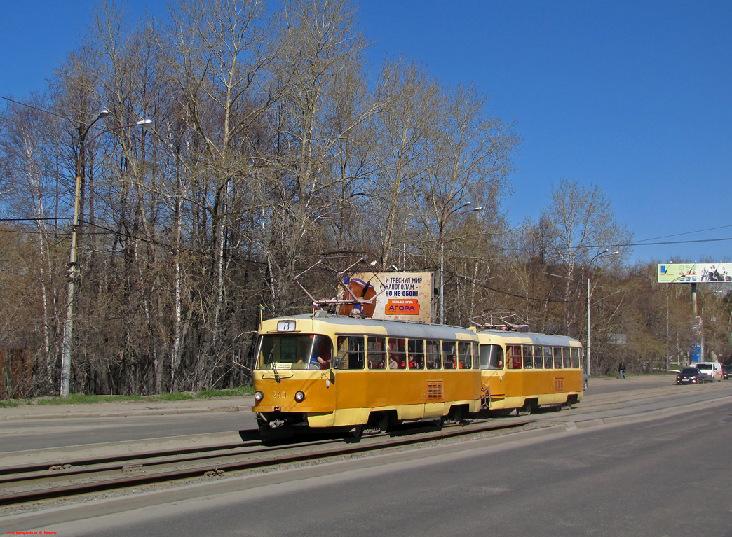 Yekaterinburg, Tatra T3SU № 240