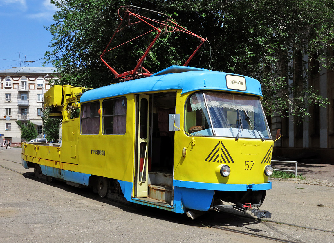 Volgograd, Tatra T3SU (2-door) # 57 Volgograd, Tatra T3SU (2-door) # 57