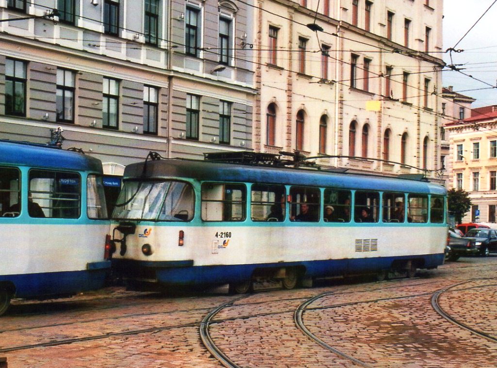 Рига, Tatra T3A № 4-2160