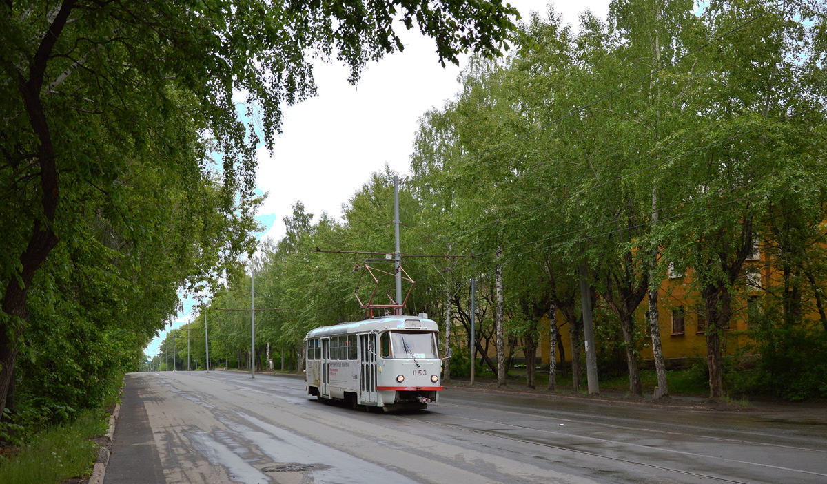 Екатеринбург, Tatra T3SU (двухдверная) № 053
