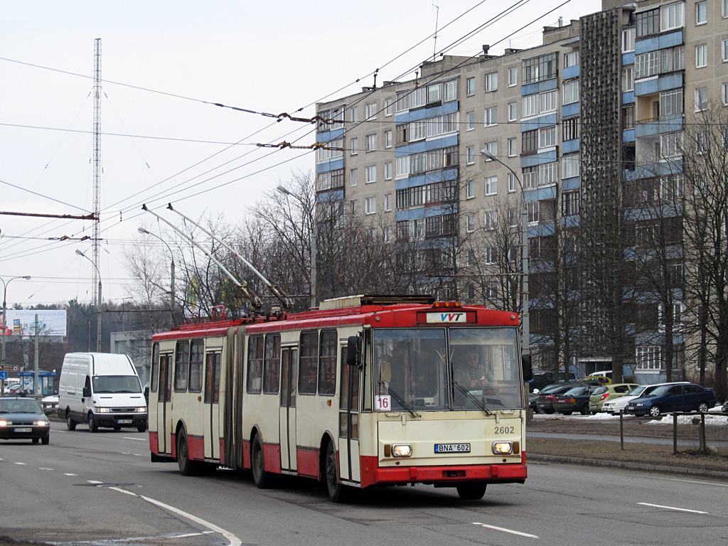 Вильнюс, Škoda 15Tr03/6 № 2602