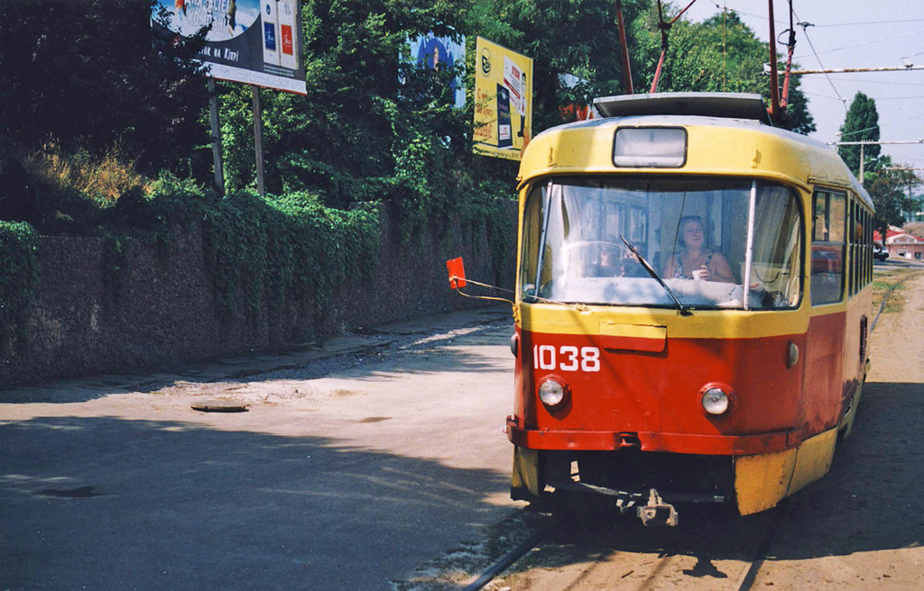Одесса, Tatra T3SU (двухдверная) № 1038