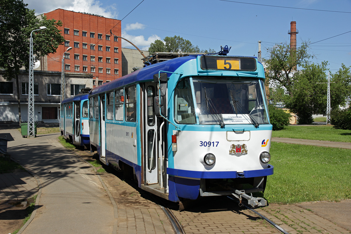 Рига, Tatra T3A № 30917