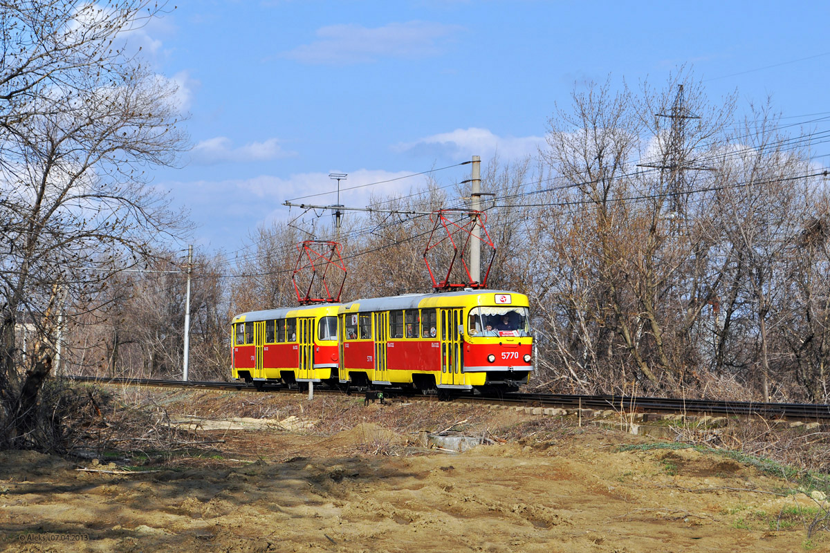 Волгоград, Tatra T3SU № 5770; Волгоград, Tatra T3SU № 5769