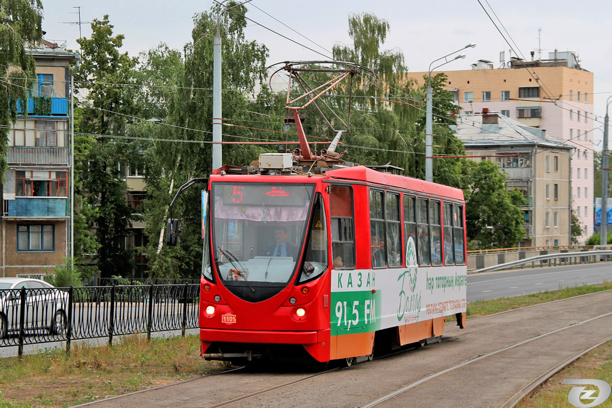 Казань, 71-134АЭ (ЛМ-99АЭ) № 1101