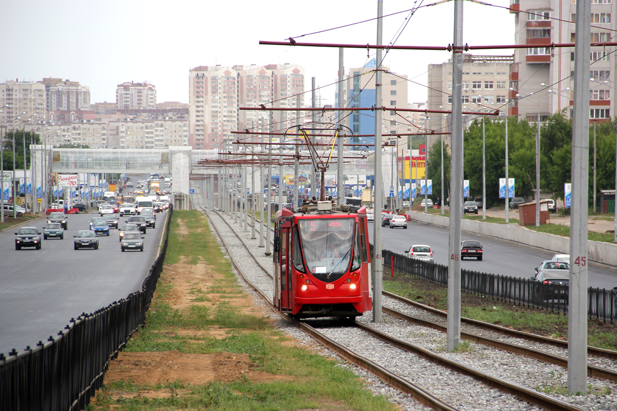 Казань, 71-134АЭ (ЛМ-99АЭ) № 1107