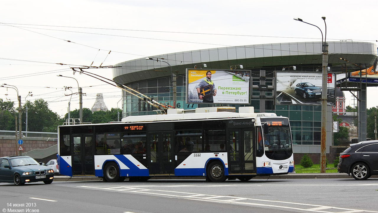 Санкт-Петербург, ВМЗ-5298.01 «Авангард» № 3337