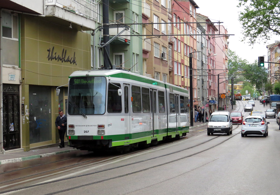 Bursa, Duewag M6C Br. 207 Bursa, Duewag M6C Br. 207