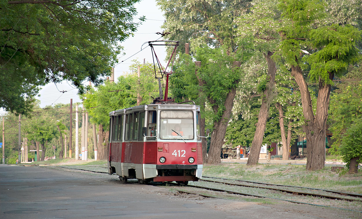 Кривой Рог, 71-605 (КТМ-5М3) № 412