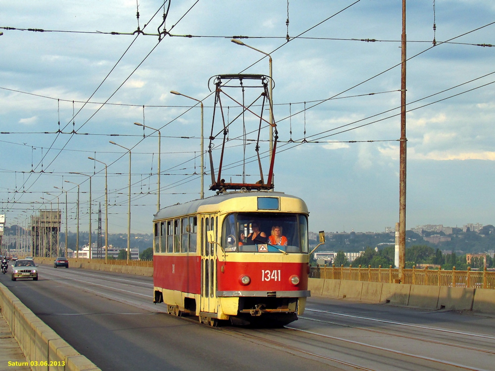 Dnipras, Tatra T3SU (2-door) № 1341